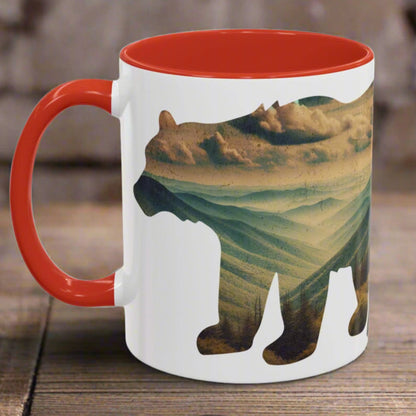 Shenandoah Bear Colored Mug