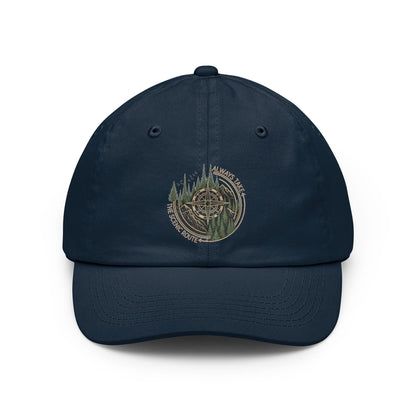 Mountain Compass Dad Hat | Forest Trail Embroidered Cap