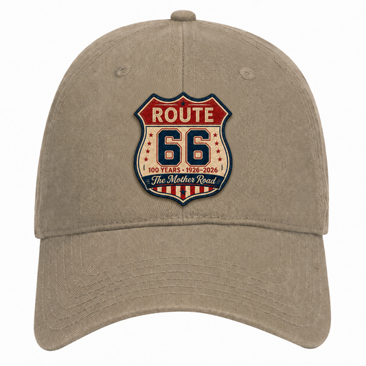 Route 66 Centennial Shield Hat