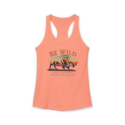Be Wild Women's Ideal Racerback Tank