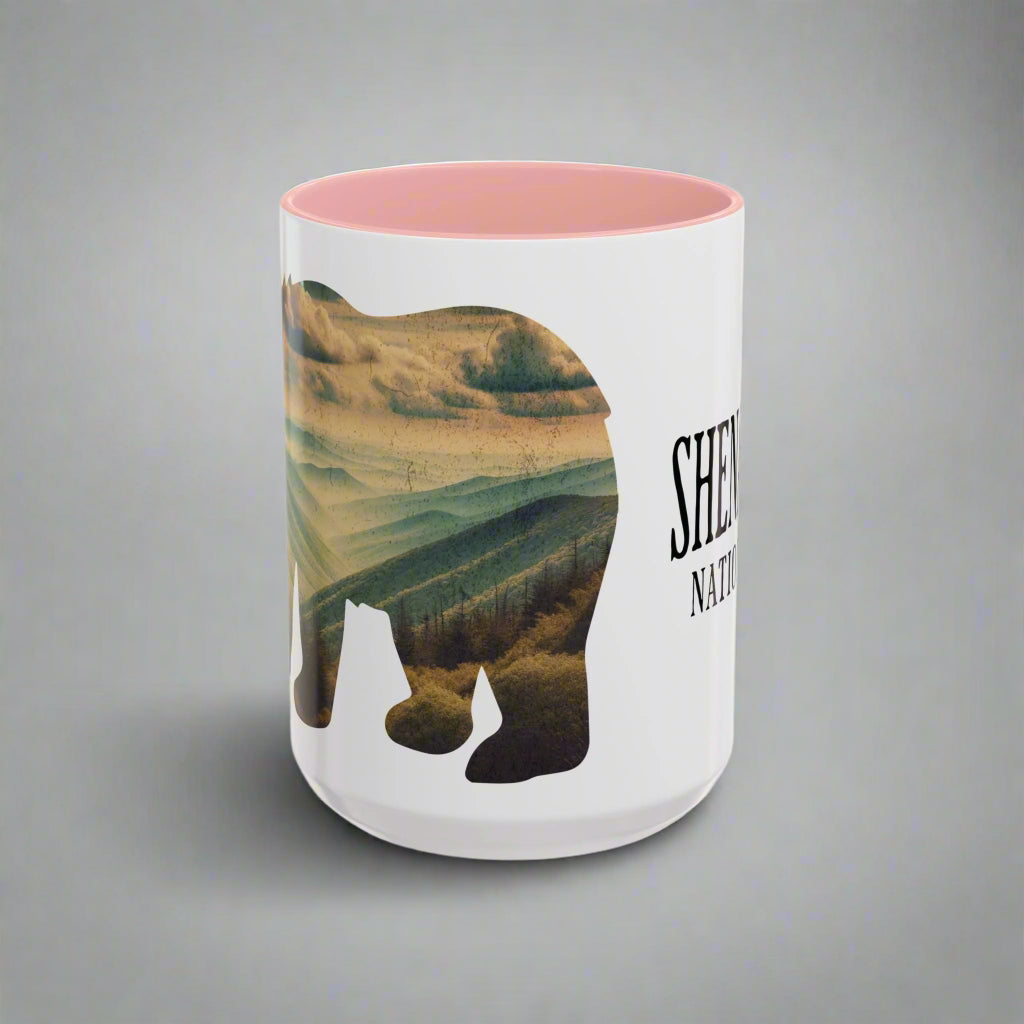 Shenandoah Bear Colored Mug