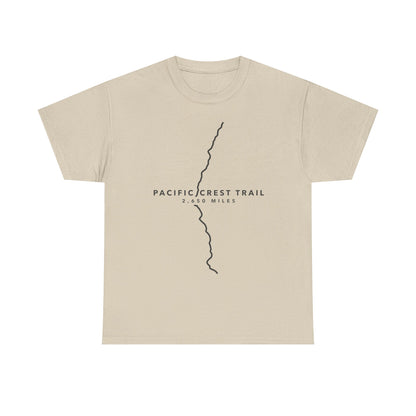Pacific Crest Trail Map T-Shirt | PCT 2,650-Mile Trail Tee