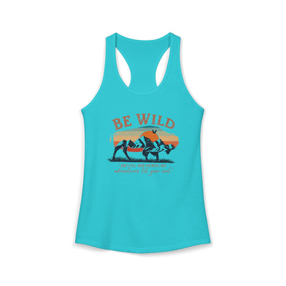 Be Wild Women's Ideal Racerback Tank