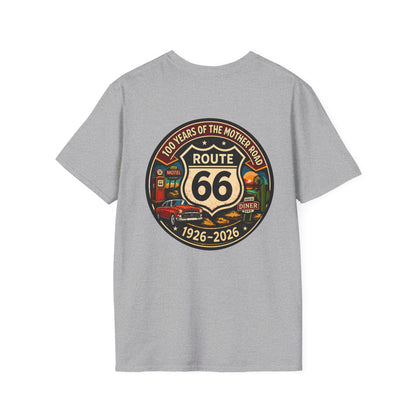 Route 66 Vintage Emblem T-Shirt