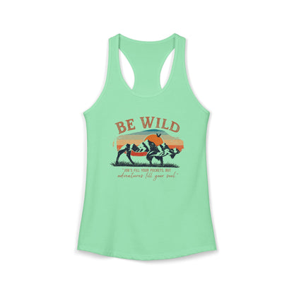 Be Wild Women's Ideal Racerback Tank