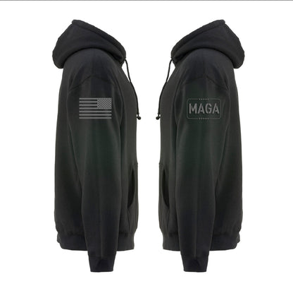 45/47 Black Hoodie