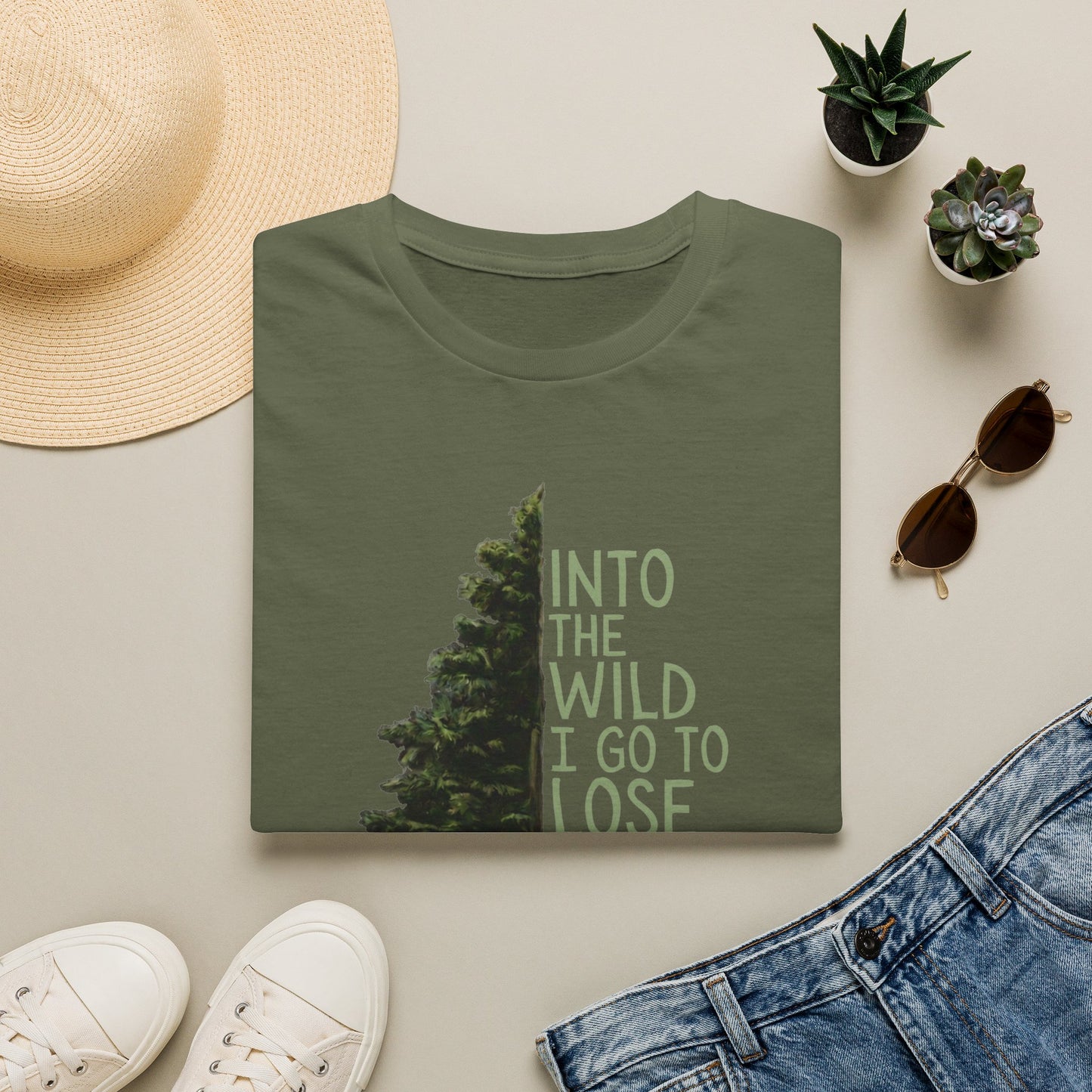 Into the Wild T-Shirt — "Into the wild I go to lose my mind and find my soul" Shirt