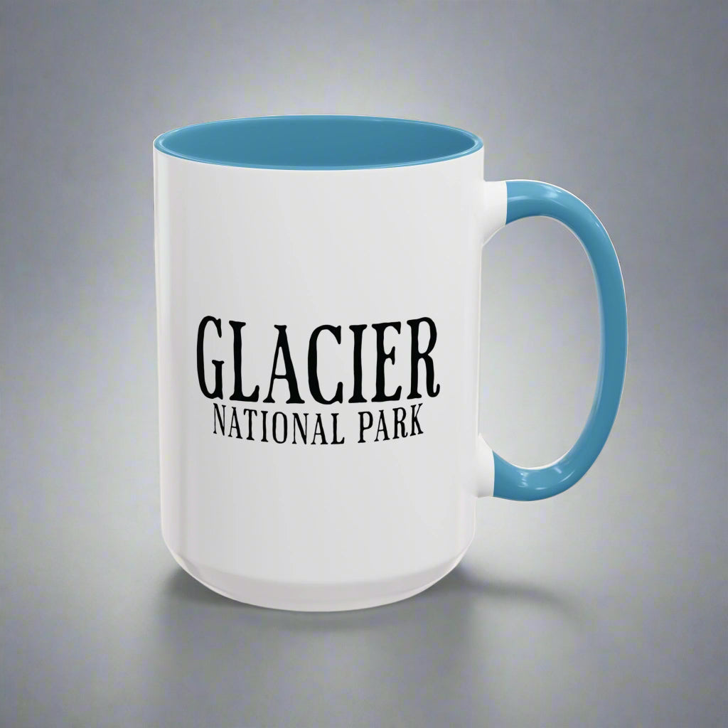 Glacier National Park Big Horned Sheep Colored Mug