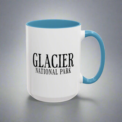 Glacier National Park Big Horned Sheep Colored Mug
