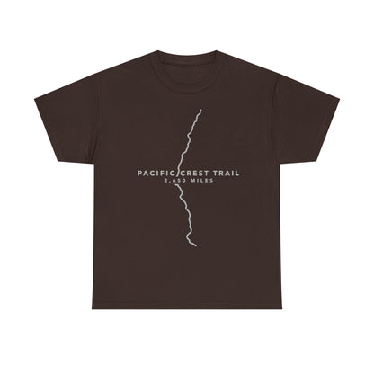 Pacific Crest Trail Map T-Shirt | PCT 2,650-Mile Trail Tee