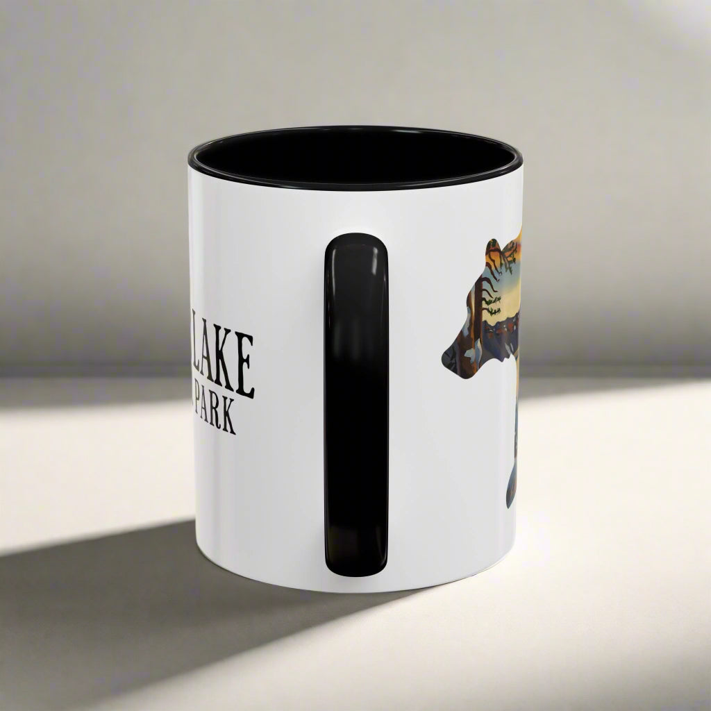 Crater Lake Bear Colored Mug