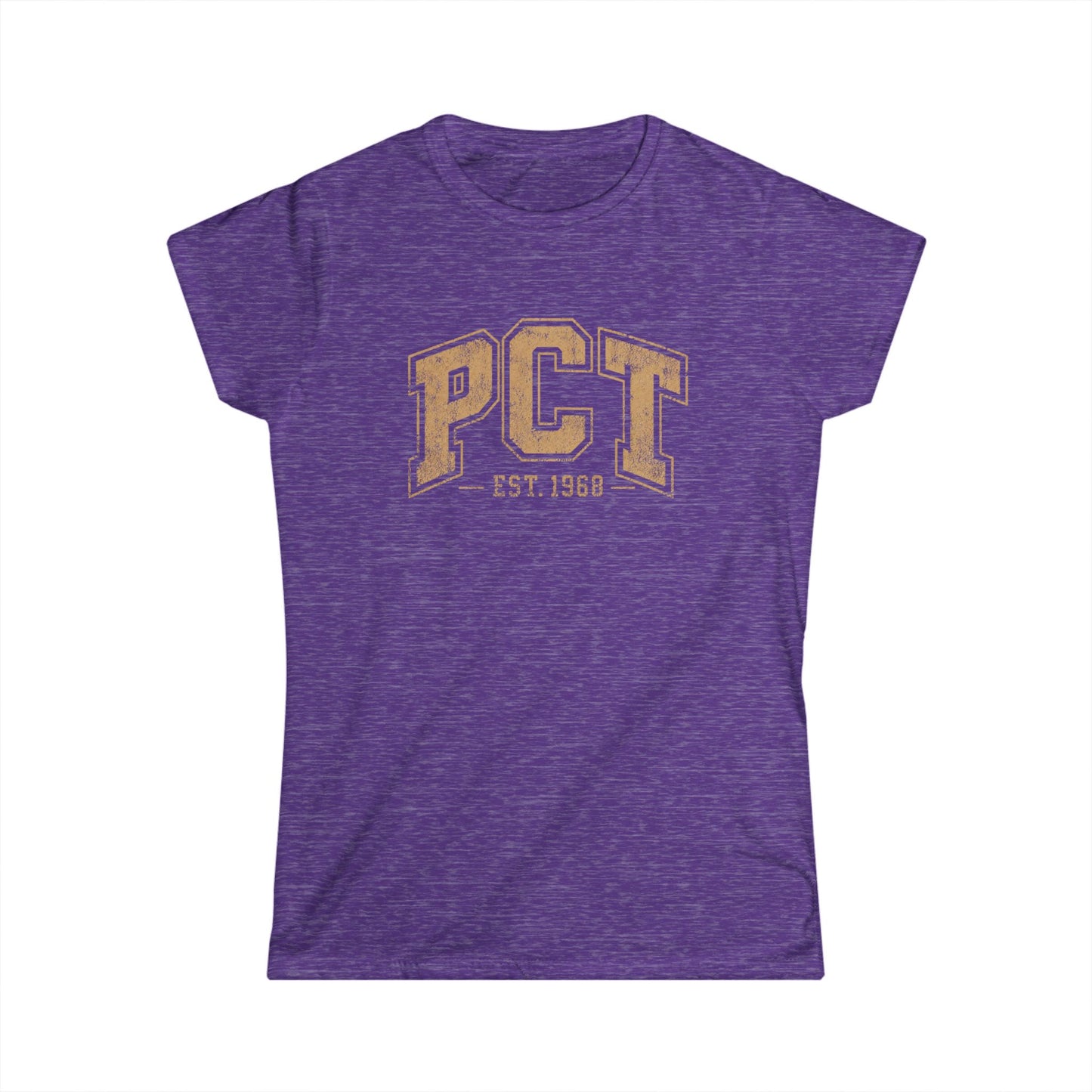 PCT Vintage Collegiate Women’s T-Shirt | Est. 1968 Retro Tee