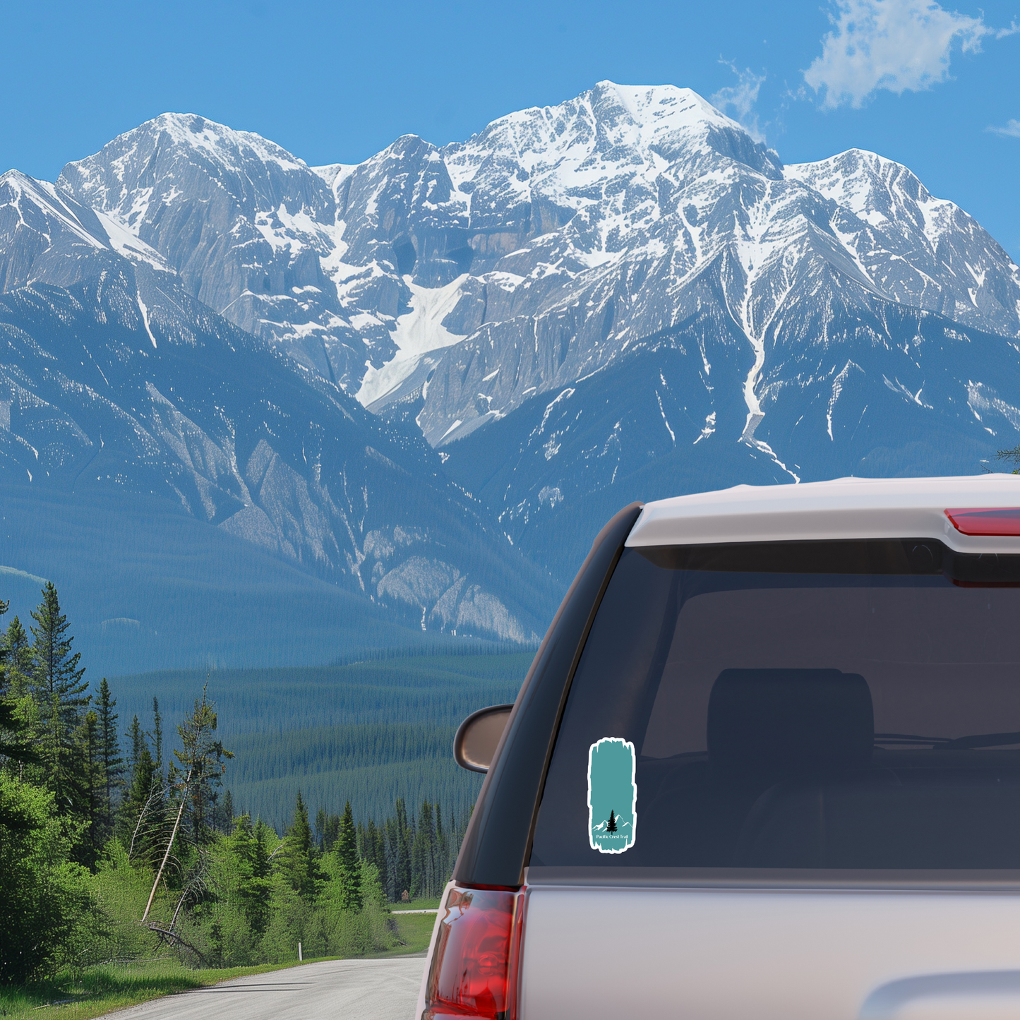 Pacific Crest Trail Blaze Decal