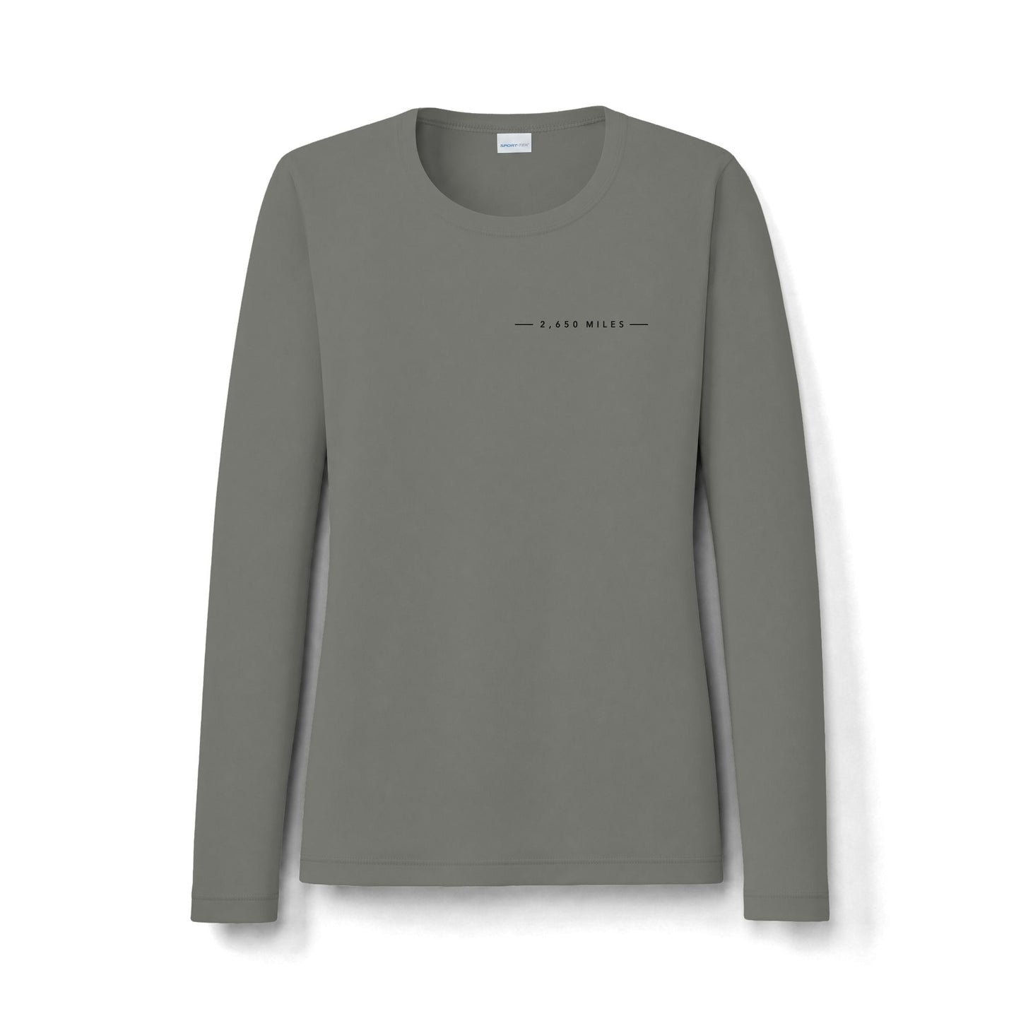 Pacific Crest Trail  UPF50 Women's Long Sleeve UV Tee — Mountain Hike Graphic