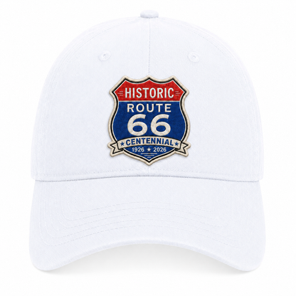 Route 66 Centennial Shield Hat - Multiple Colors and State Versions Available