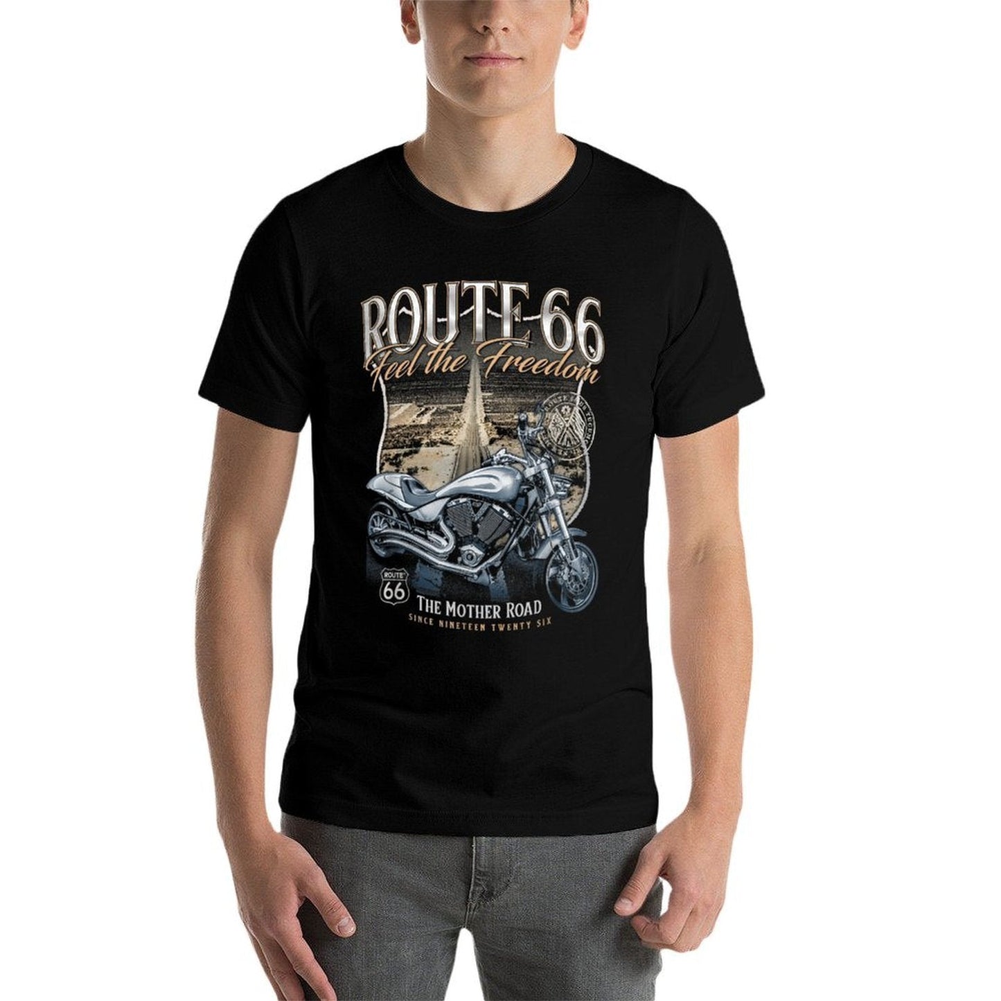 Route 66 Feel The Freedom  Classic T-Shirt