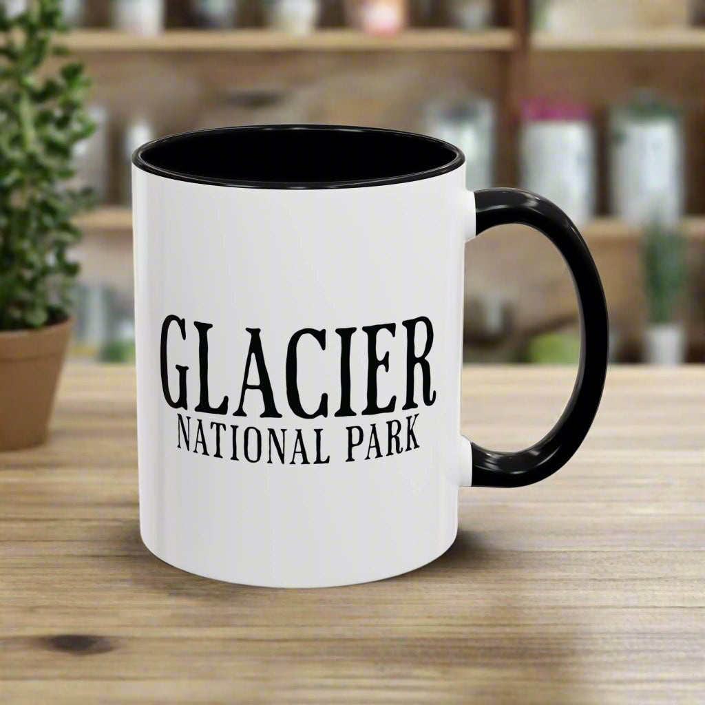 Glacier National Park Big Horned Sheep Colored Mug