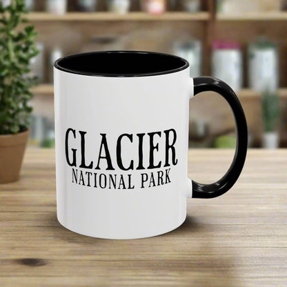 Glacier National Park Big Horned Sheep Colored Mug