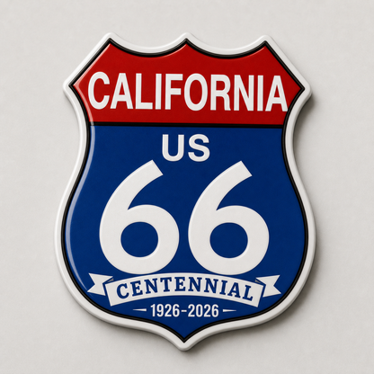 Route 66 Centennial Sign For Each State Magnets - (21) – Bulk Wholesale Orders