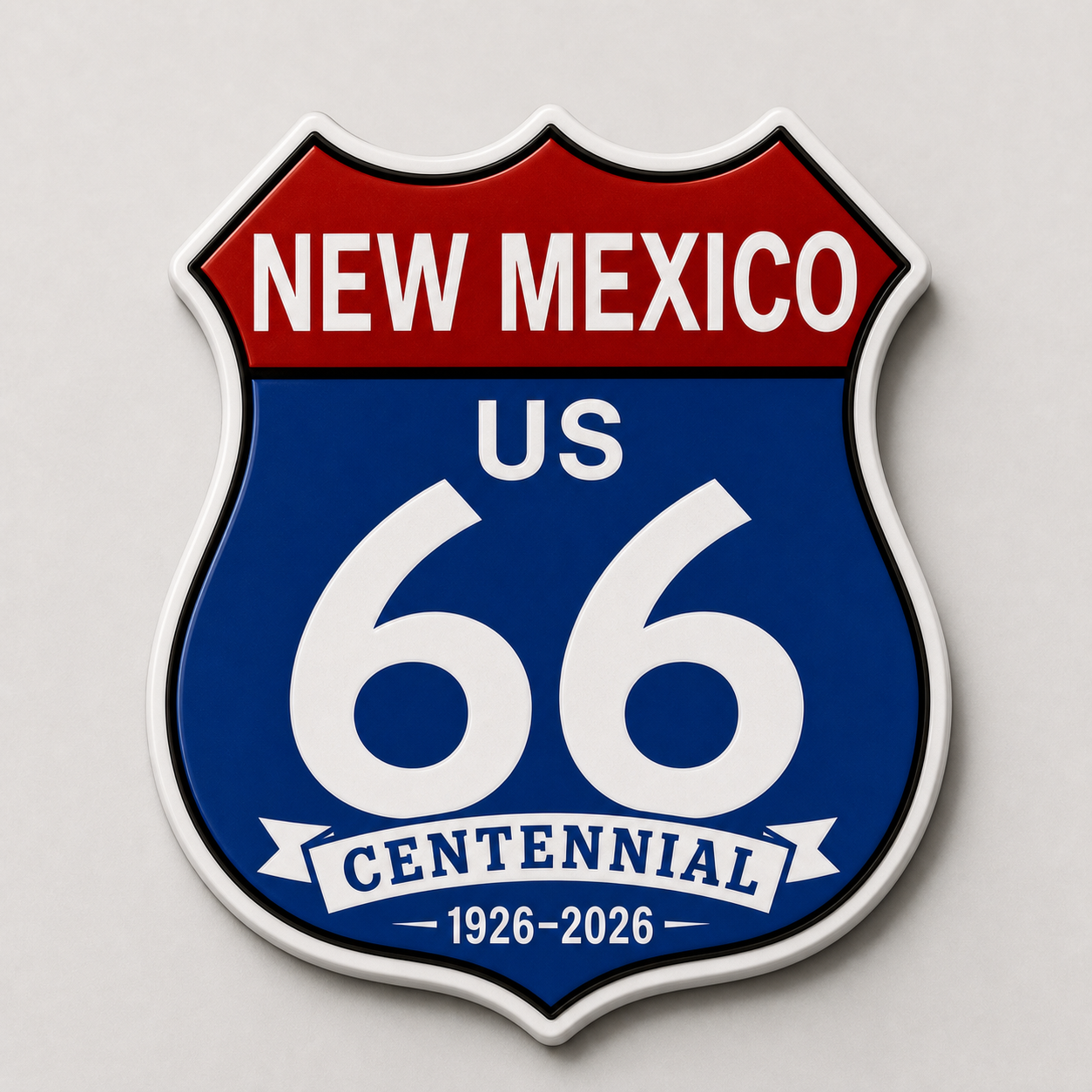 Route 66 Centennial Sign For Each State Magnets - (21) – Bulk Wholesale Orders