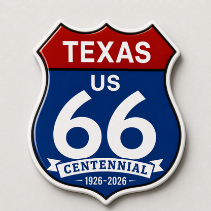 Route 66 Centennial Sign For Each State Magnets - (21) – Bulk Wholesale Orders