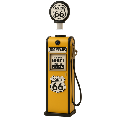 Route 66 Gas Pump – Centennial Display Piece (USB-C 3.0)