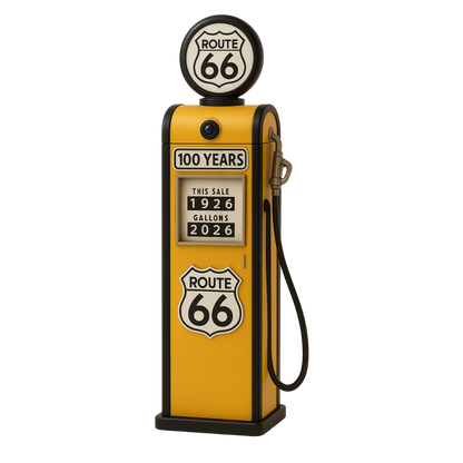Route 66 Gas Pump – Centennial Display Piece (USB-C 3.0)