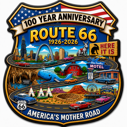 Route 66 Centennial Magnets – Bulk Wholesale Orders