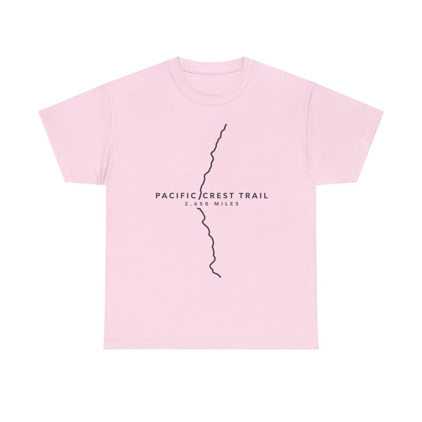 Pacific Crest Trail Map T-Shirt | PCT 2,650-Mile Trail Tee