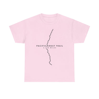 Pacific Crest Trail Map T-Shirt | PCT 2,650-Mile Trail Tee