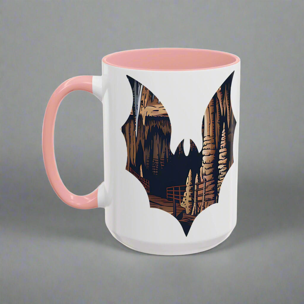 Carlsbad Caverns Park Bat Colored Mug