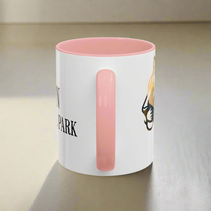 Zion National Park Mountain Lion Colored Mug