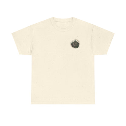 Nature Escape T-Shirt | Serene River and Mountain Landscape Tee