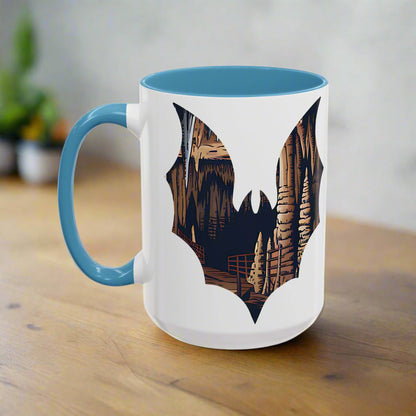 Carlsbad Caverns Park Bat Colored Mug