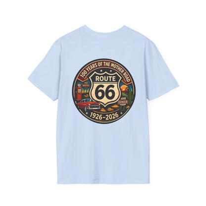 Route 66 Vintage Emblem T-Shirt