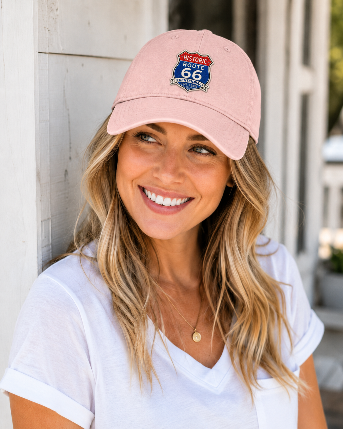 Route 66 Centennial Shield Hat - Multiple Colors and State Versions Available
