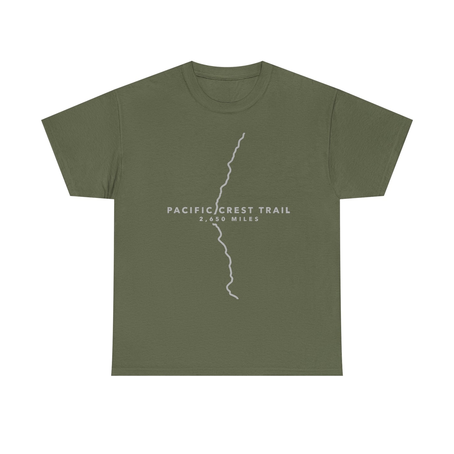 Pacific Crest Trail Map T-Shirt | PCT 2,650-Mile Trail Tee