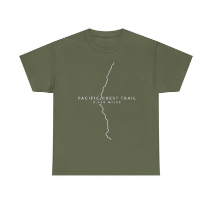 Pacific Crest Trail Map T-Shirt | PCT 2,650-Mile Trail Tee