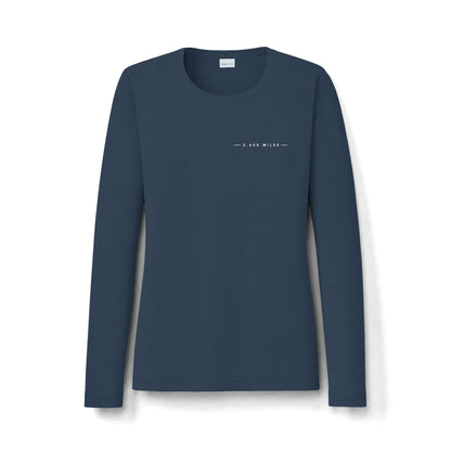 Pacific Crest Trail  UPF50 Women's Long Sleeve UV Tee — Mountain Hike Graphic