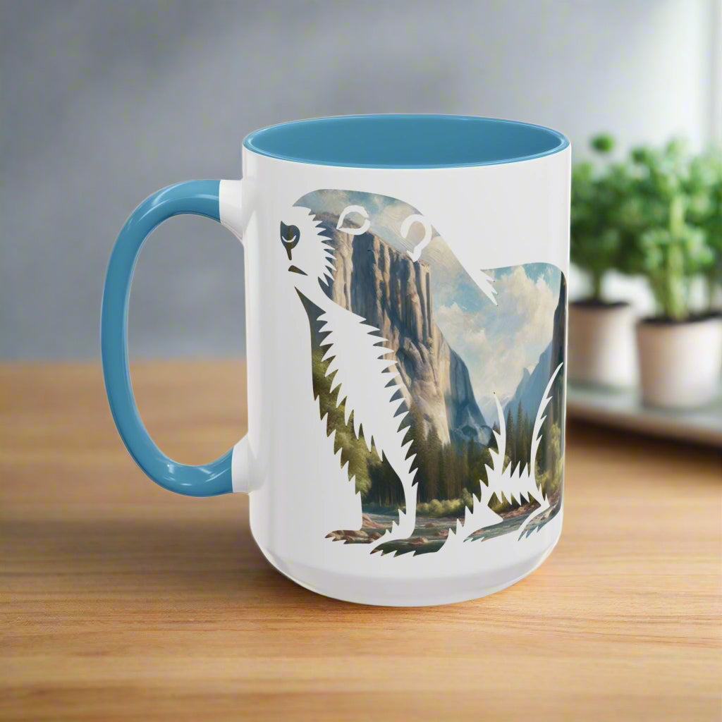 Yosemite National Park Colored Mug