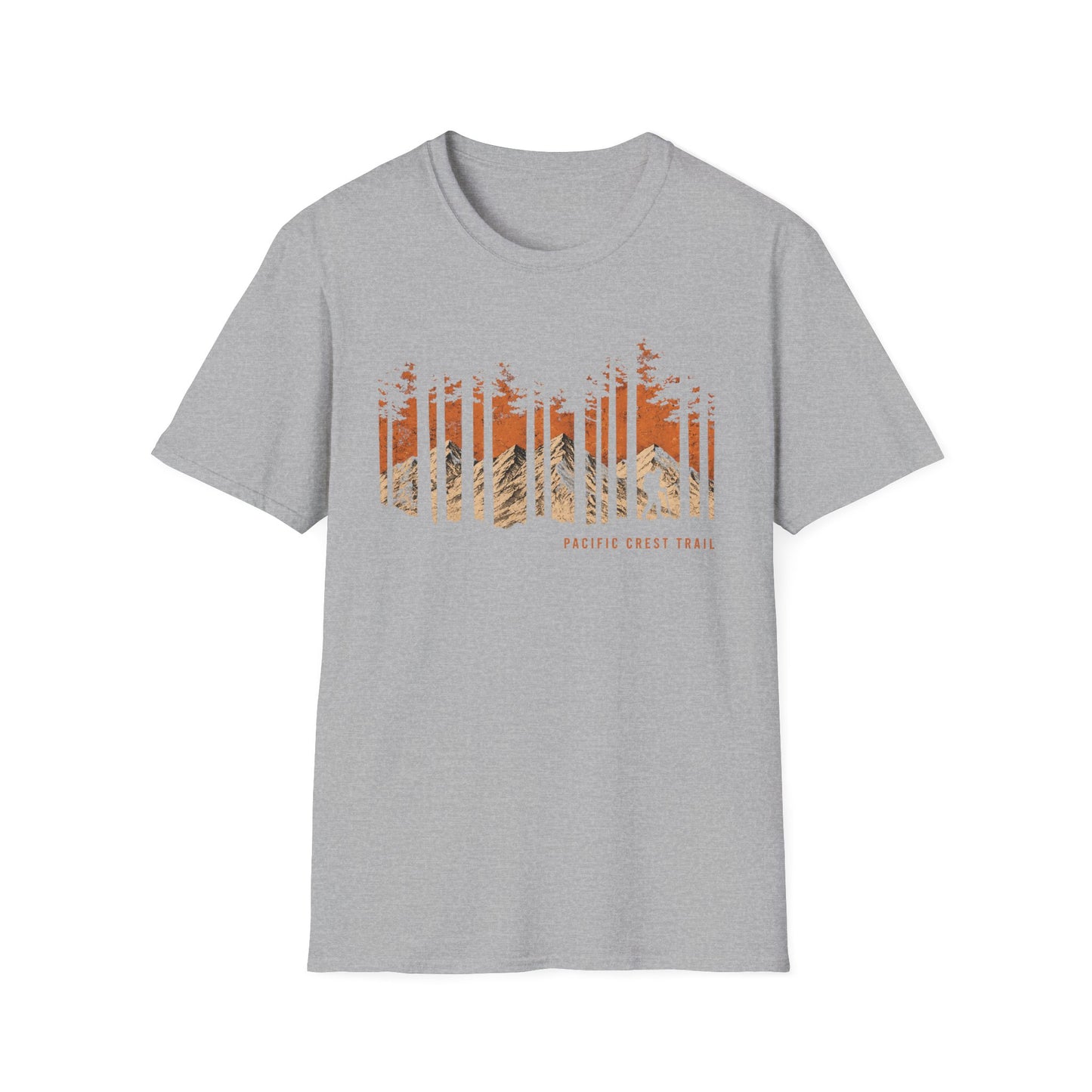 Pacific Crest Trail Sunset T-Shirt | Vintage Mountain Hiking Tee
