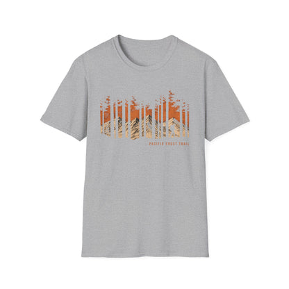 Pacific Crest Trail Sunset T-Shirt | Vintage Mountain Hiking Tee