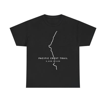 Pacific Crest Trail map T-Shirt | PCT 2,650 Miles Trail Tee