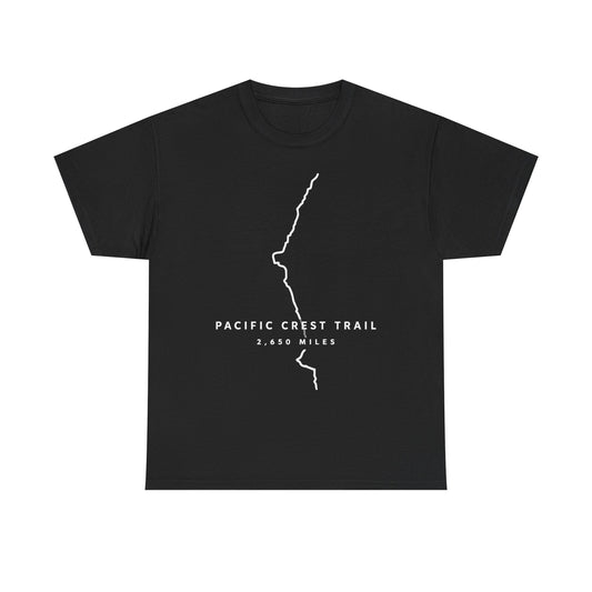 Pacific Crest Trail map T-Shirt | PCT 2,650 Miles Trail Tee