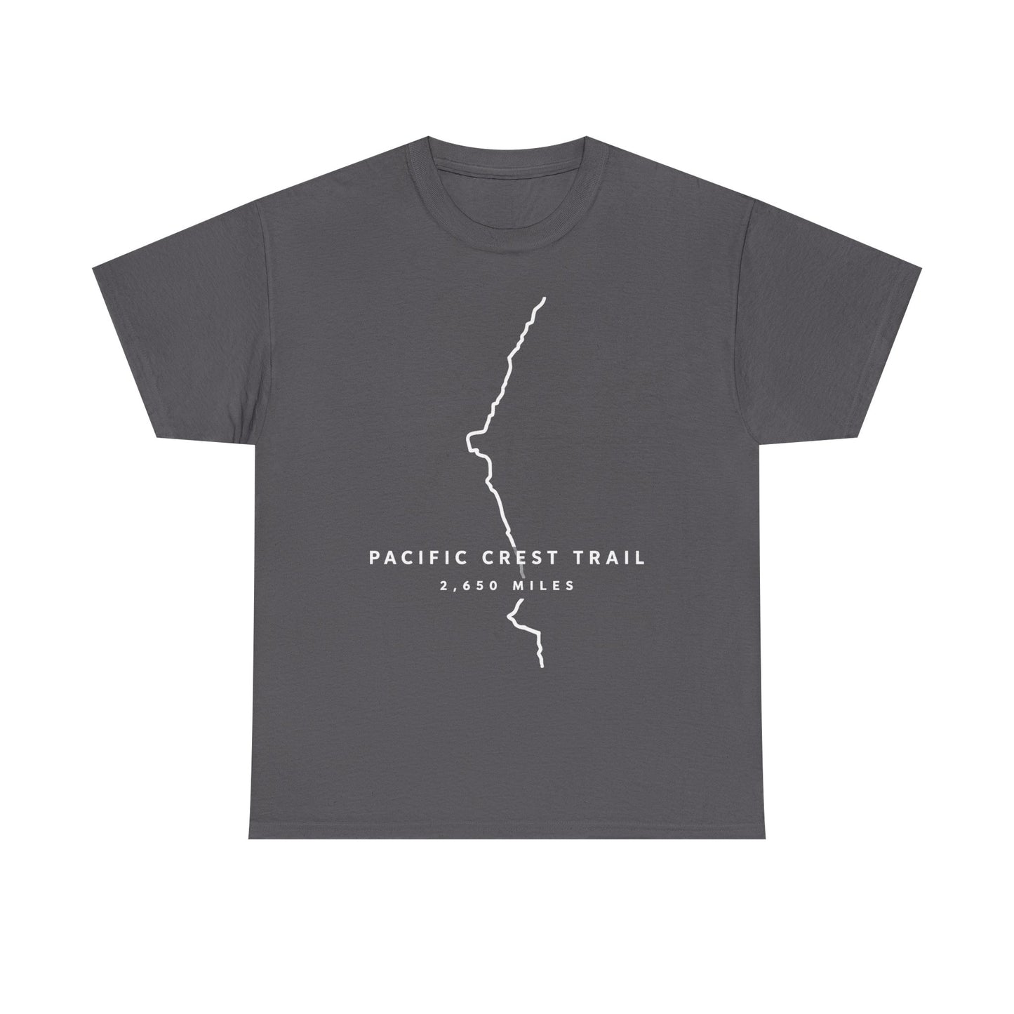Pacific Crest Trail map T-Shirt | PCT 2,650 Miles Trail Tee