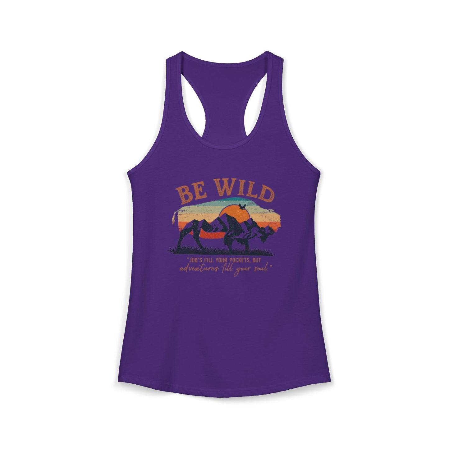 Be Wild Women's Ideal Racerback Tank
