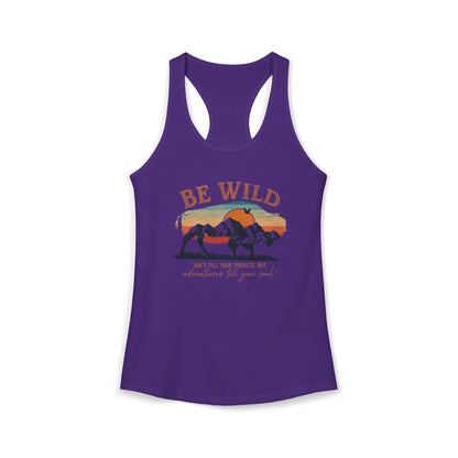 Be Wild Women's Ideal Racerback Tank