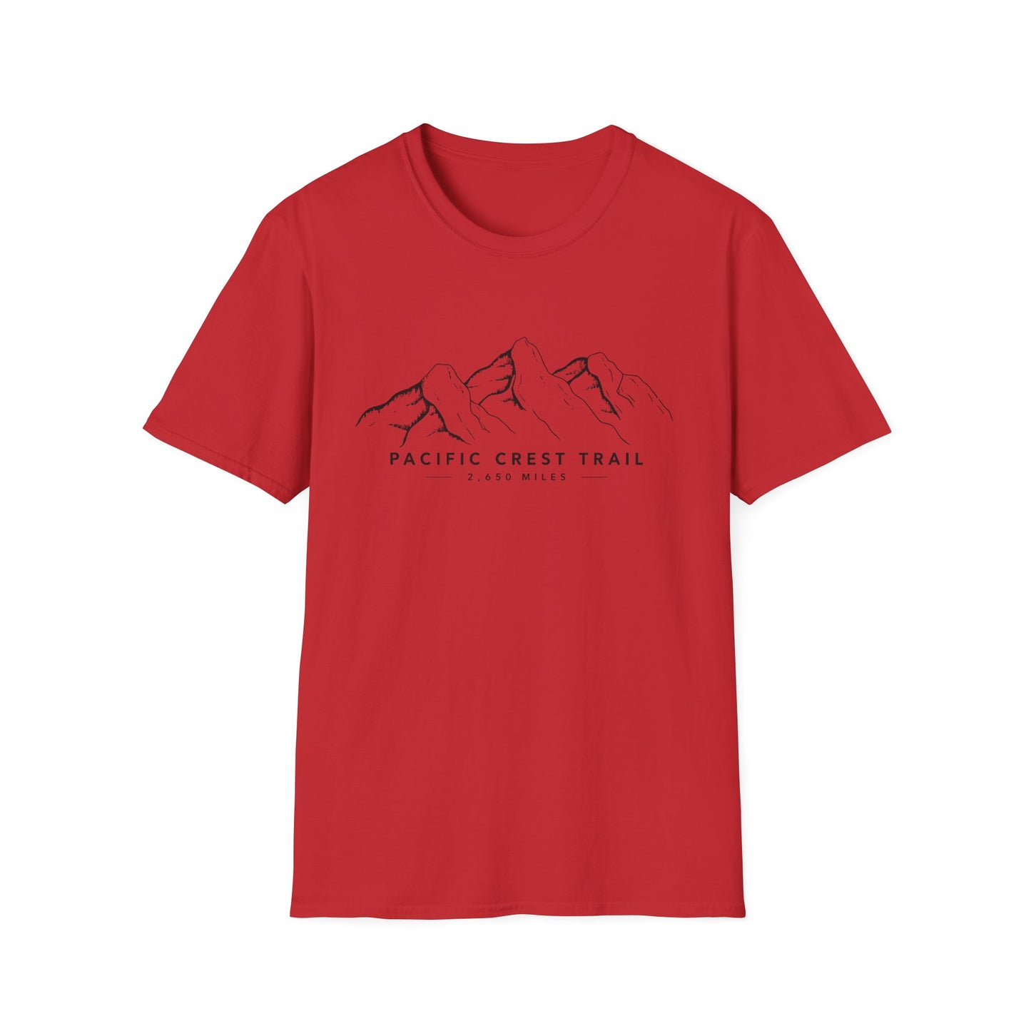 Pacific Crest Trail Mountain T-Shirt — 2,650 Miles Hike Tee
