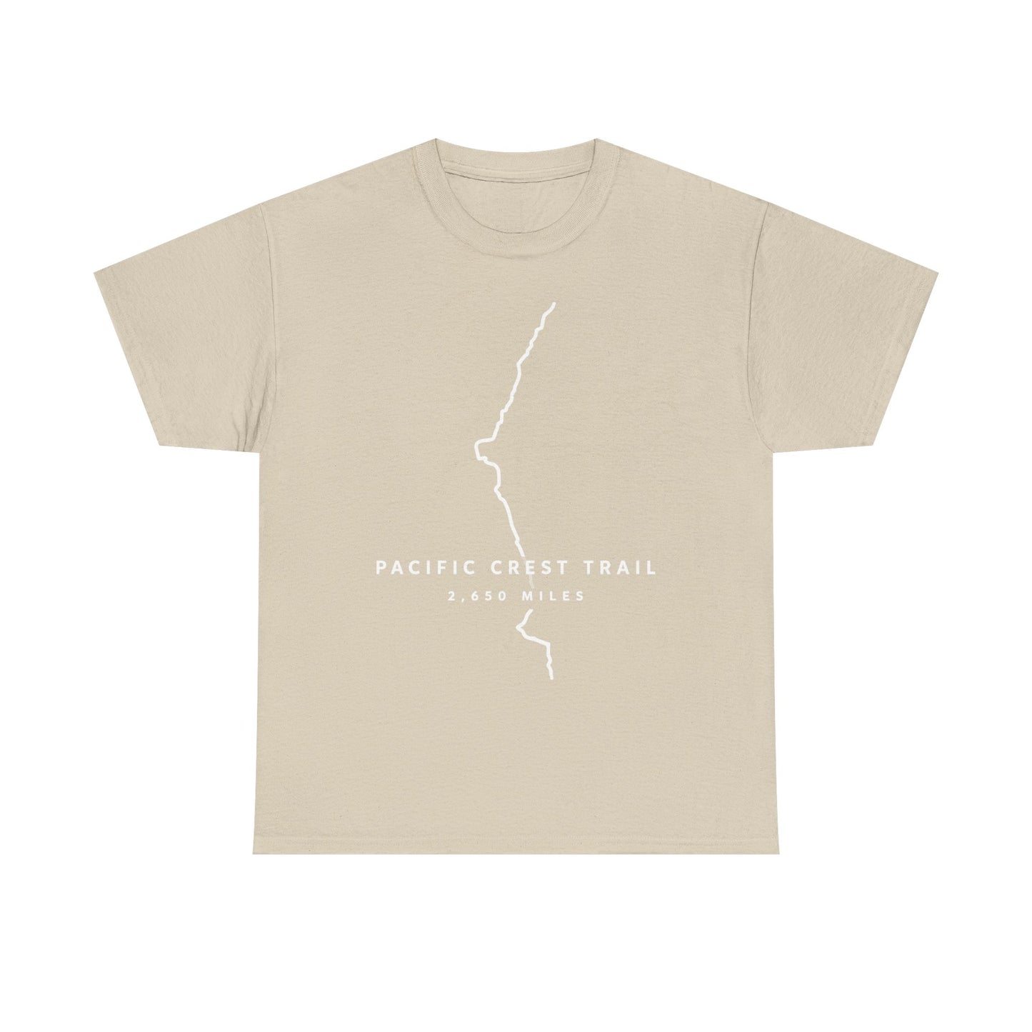 Pacific Crest Trail map T-Shirt | PCT 2,650 Miles Trail Tee