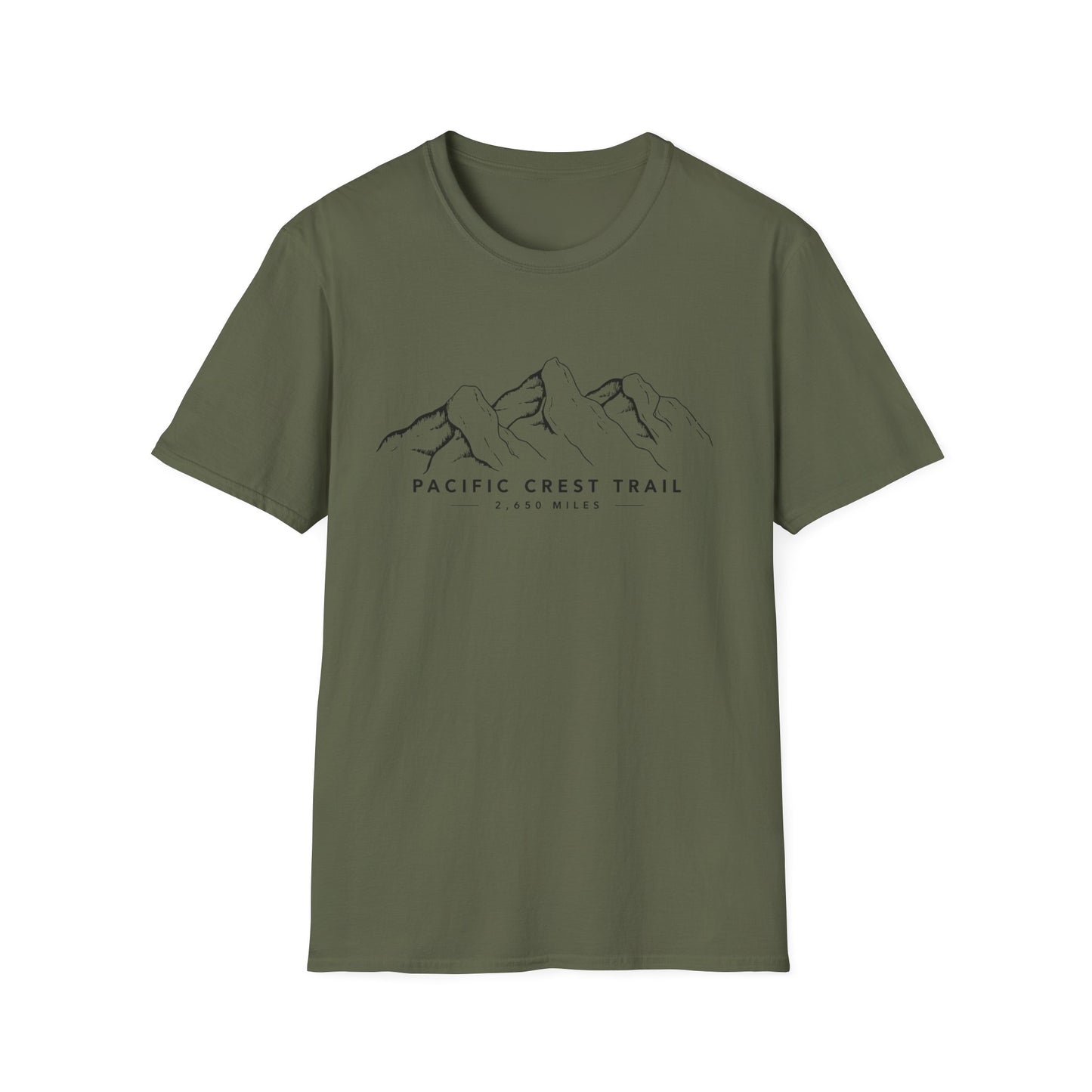 Pacific Crest Trail Mountain T-Shirt — 2,650 Miles Hike Tee